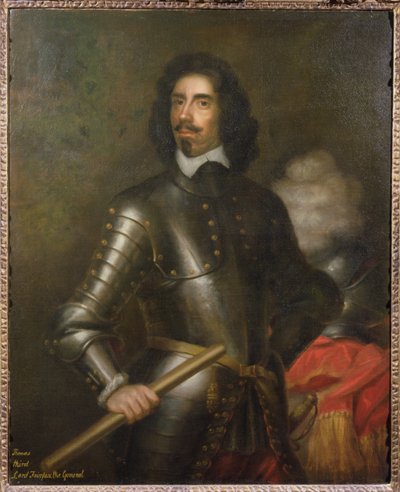 Thomas (1612-71) 3e Lord Fairfax door Robert Walker